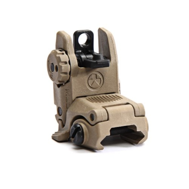 Magpul Mp Mag248-Fde Mbus – Magpul Back-Up Sight  Rear Gen 2- Flat Dark Earth