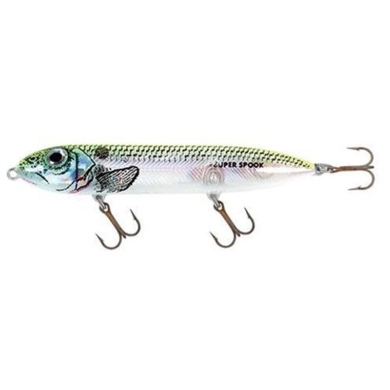 Heddon Super Spook X9256HOS 5 Topwater Bait Shad – Frsh Water Hard Baits