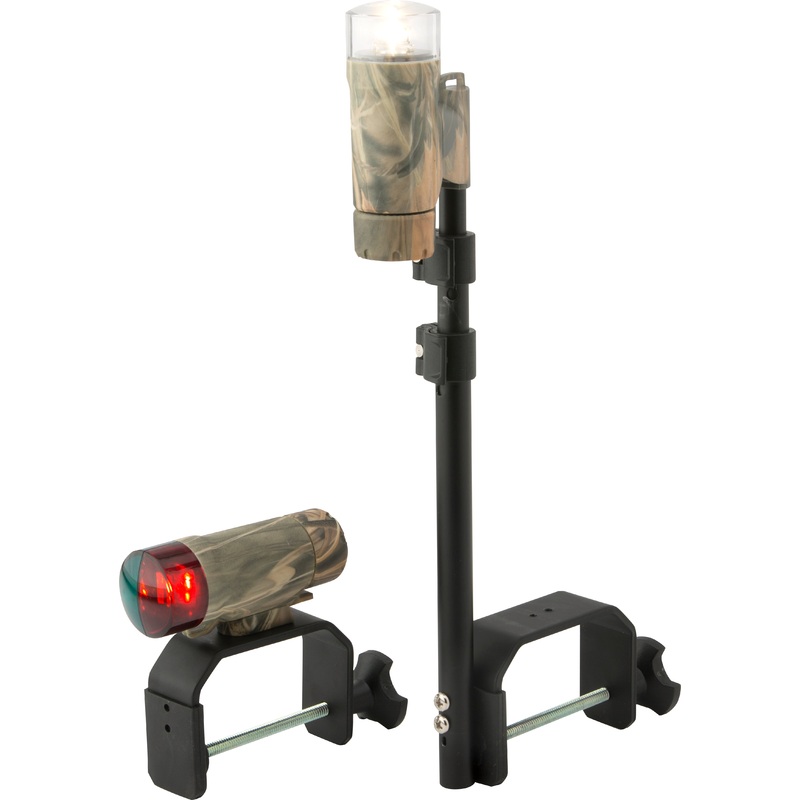 Attwood Clamp-on LED Light Threaded Kit Real Tree Max-4 in Camouflage