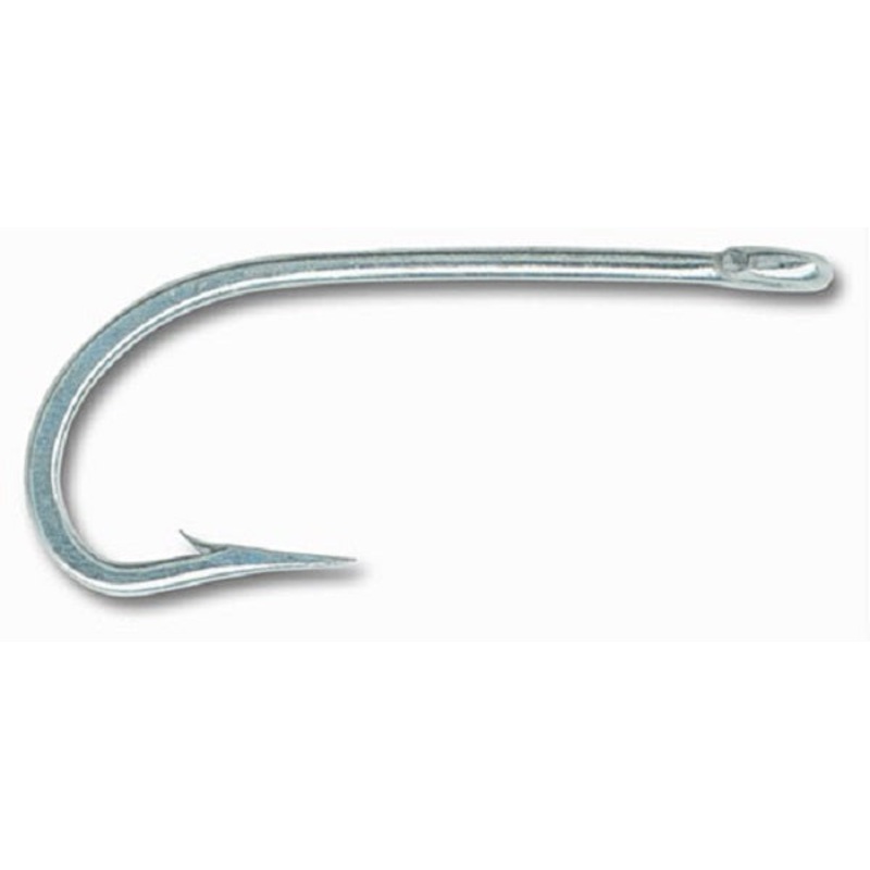 Classic O’Shaughnessy Hook Size 60 Forged Heavy Wire Ringed Eye Duratin 28PK
