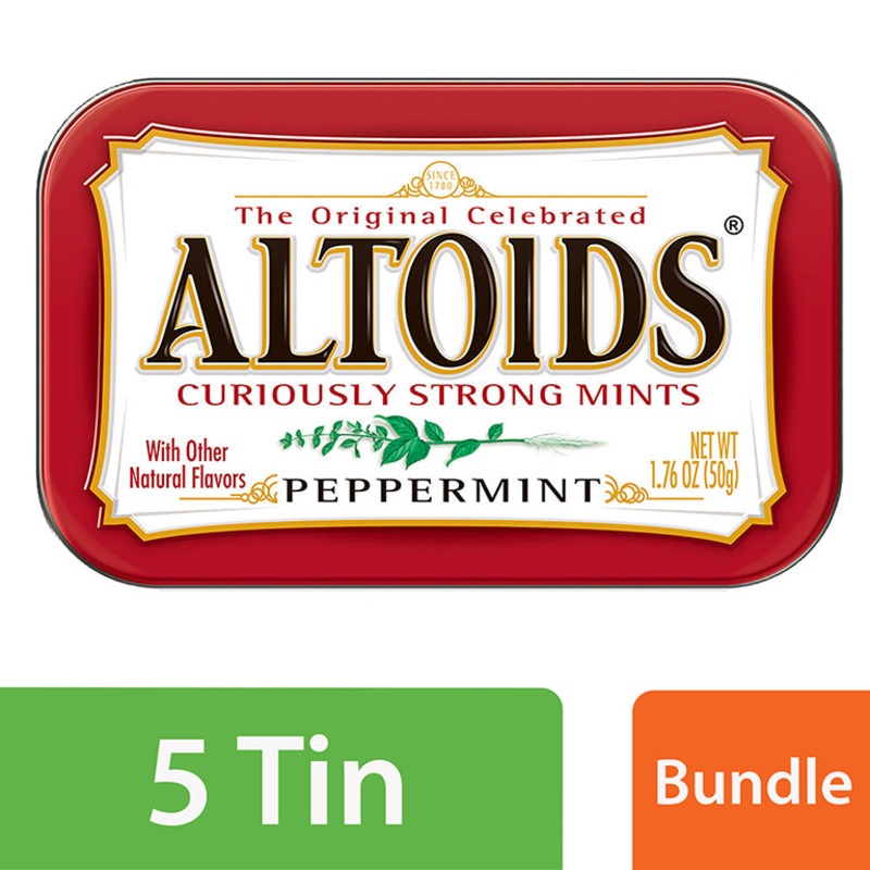 Altoids Peppermint Mint Candies – 1.7oz
