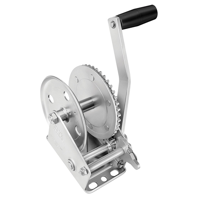 Fulton 142100 Single-Speed Manual Trailer Winch – 1100 Lbs.
