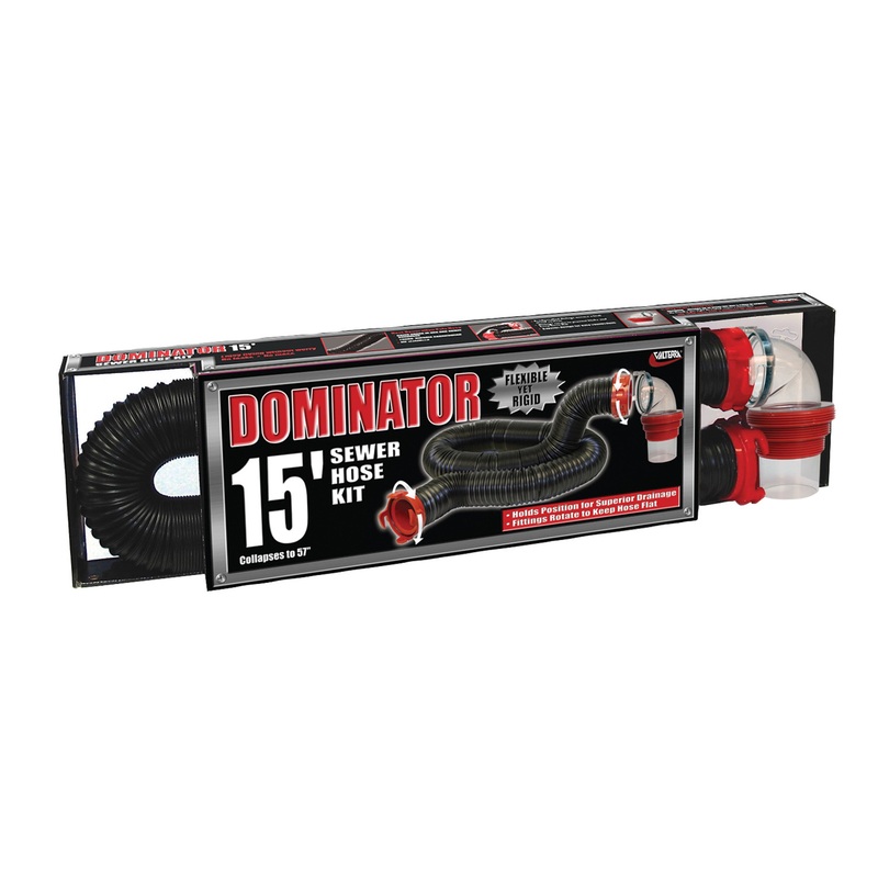 Valterra D04-0250 Dominator Sewer Hose Kit – 15