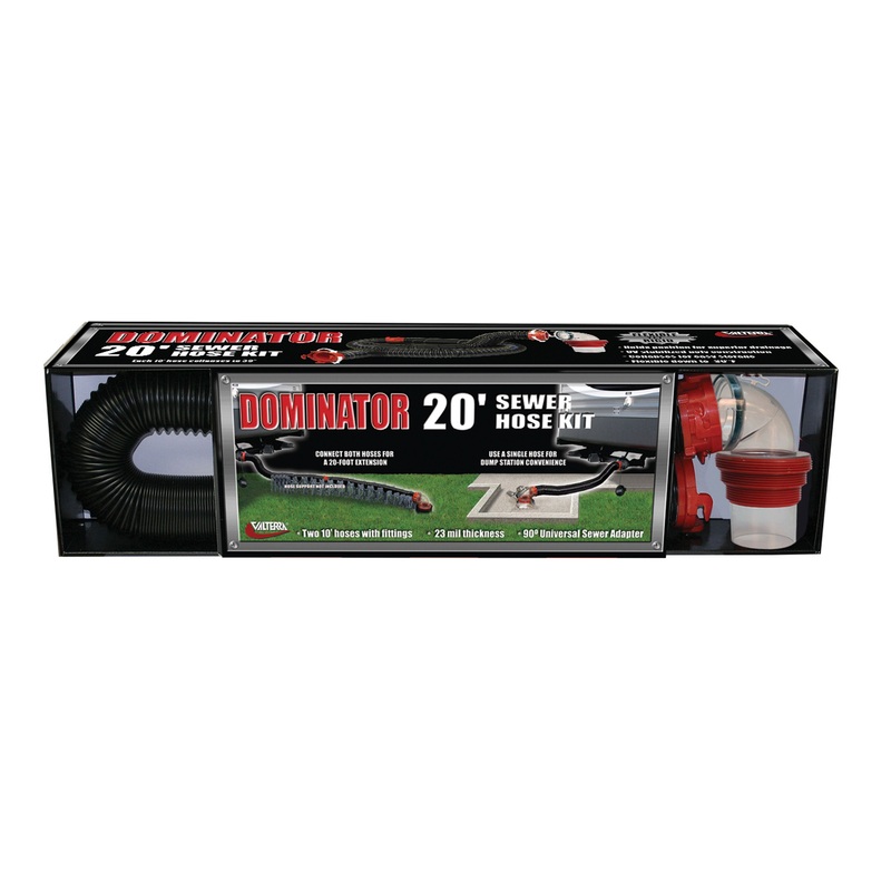 Valterra D04-0275 Dominator Sewer Hose Kit – 20