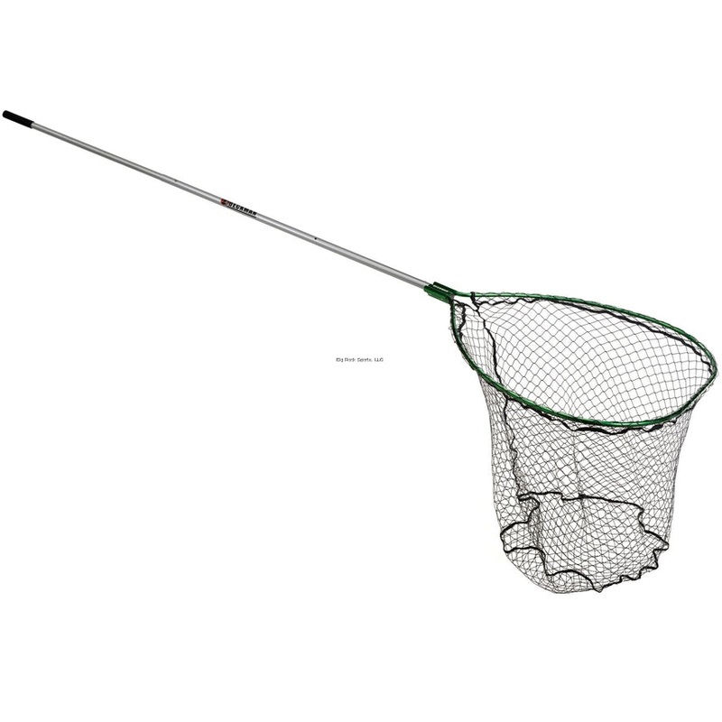 Beckman Chinook Landing Net with 7ft Extendable Handle 32inX44in Hoop Coated Bag 4ft BN3244C-43