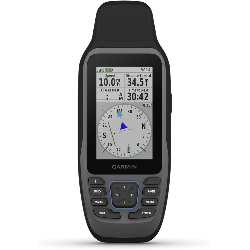 Garmin GPSMAP 79sc Marine GPS Handheld Preloaded With BlueChart g3 Coastal Charts Rugged Design and Floats in Water