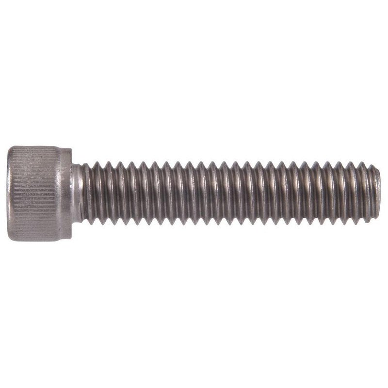 Hillman 1/4 in. -20 in. X 3 in. Internal Hex Socket Cap-Head Cap Screw (6-Pack)