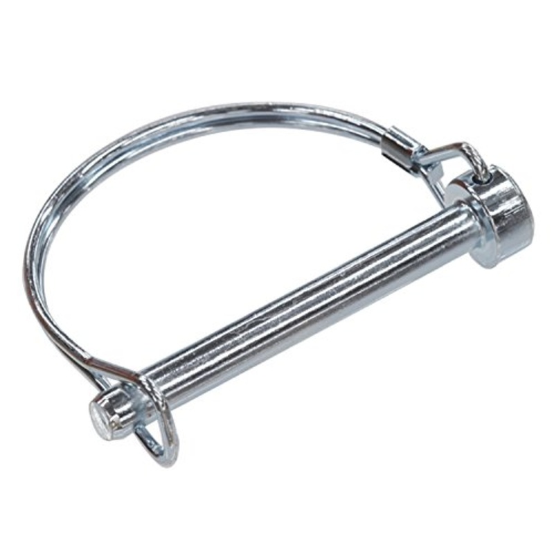 Hillman 58528 Round Wire Lock Pin  1/4  X 2   Zinc  4 Pieces