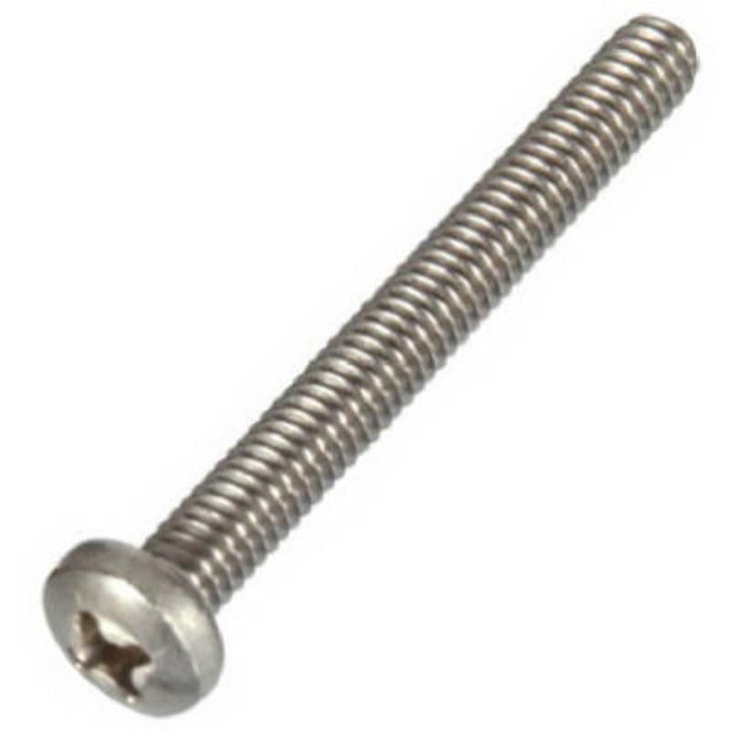 Hillman No. 1/4-20 X 1 in. L Phillips Flat Head Stainless Steel Machine Screws 100 Pk
