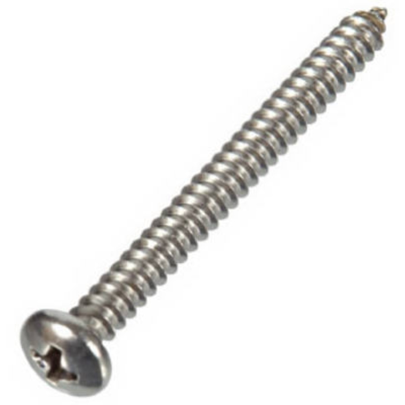 Hillman No. 8 X 1/2 in. L Phillips Pan Head Sheet Metal Screws 100 Pk