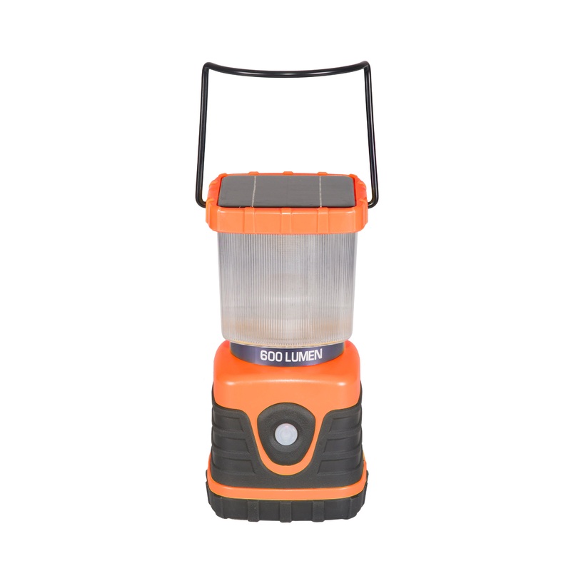 Stansport 600 Lumen Solar Lantern Orange