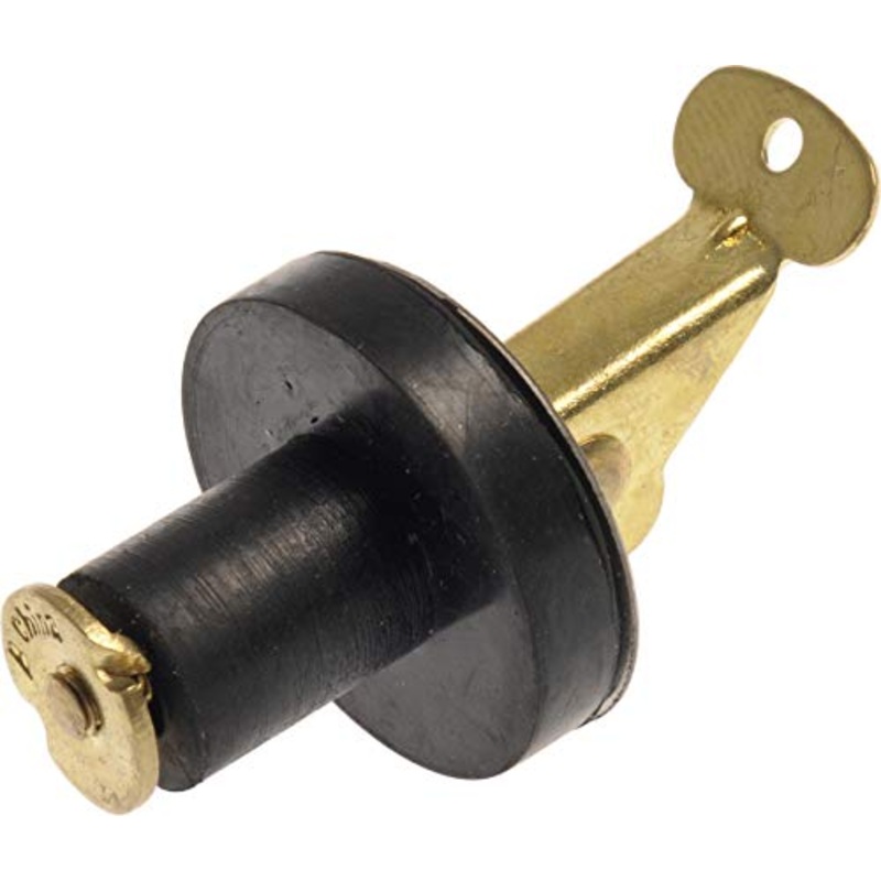 The Hillman Group 58258 Drain Plug 1/2-Inch 2-Pack