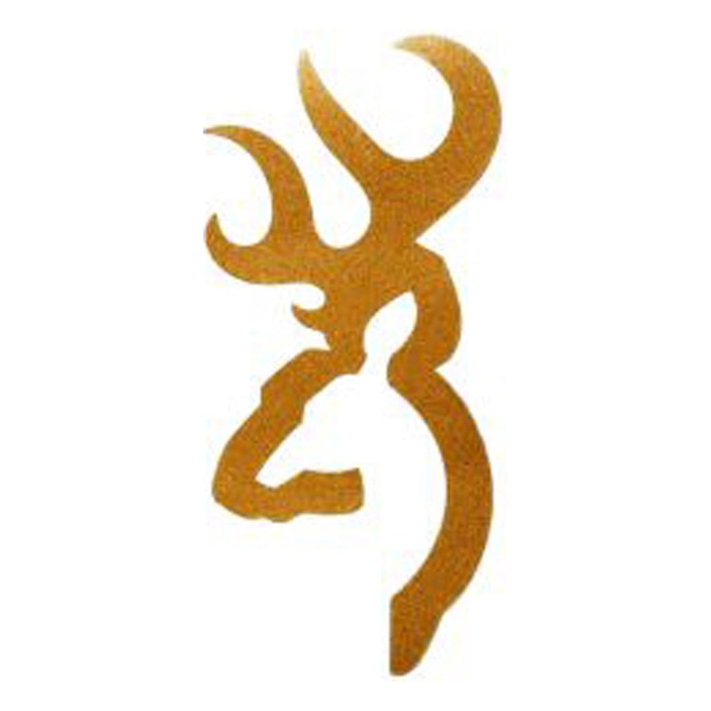 Browning 6″ Flat Buckmark Decals Reflective Amber 3922070642