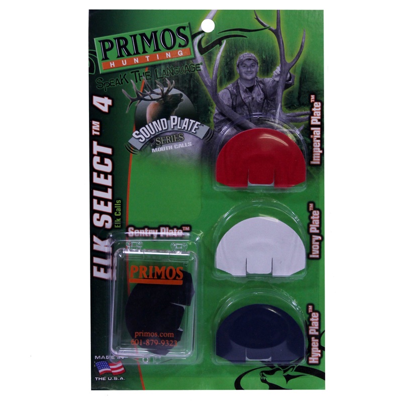 Bushnell Sound Plate Series Elk Mouth Calls 4-Pack