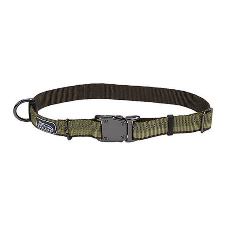 Co36922 26 In. Reflective Adjustable Collar – Fern Green