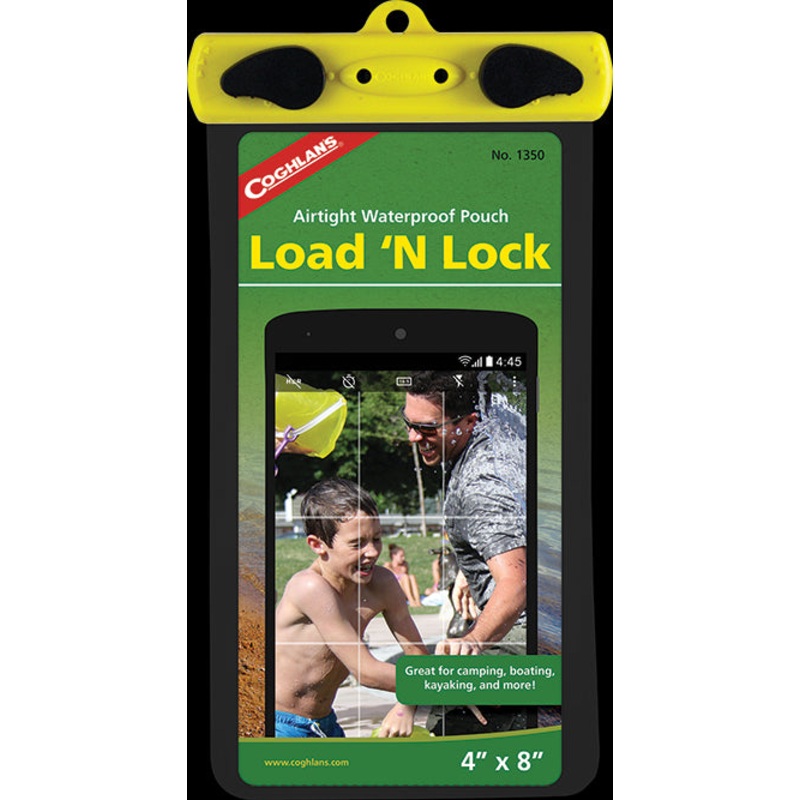 Coghlan S Clear Load N Lock Airtight 4 X 7 Waterproof Pouch Ideal For Water Sports