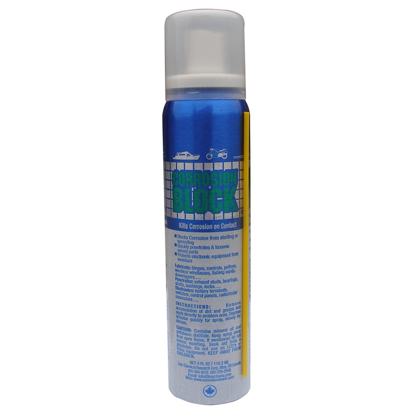 Corrosion Block Liquid Pump Spray – 4Oz – Non-Hazmat Non-Flammable & Non-Toxic