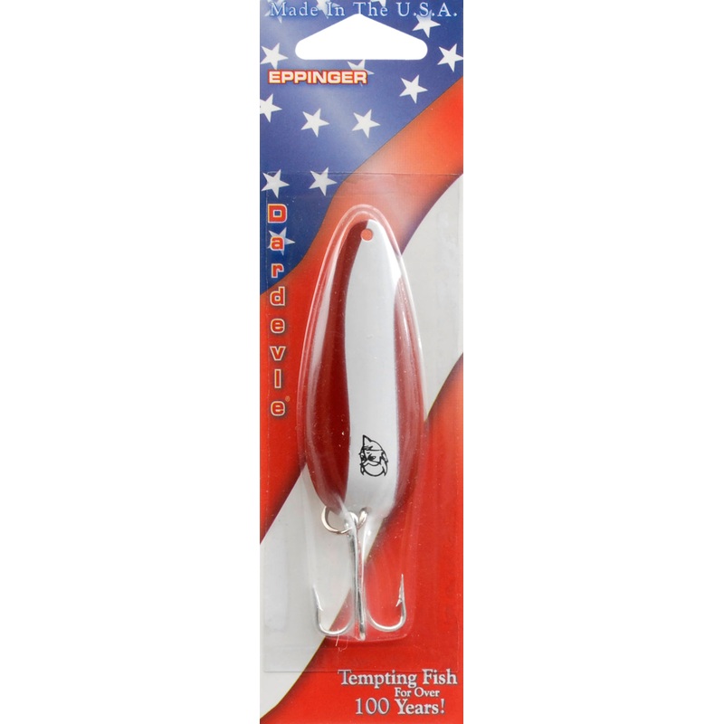 Dardevle 3/4 Oz Dardevle – Red White – 1-16 Fishing Spoons