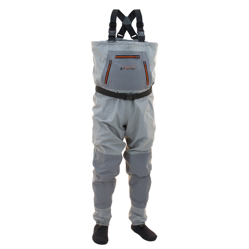 Frogg Toggs Men’S Hellbender Ii Stockingfoot Chest Waders Xl Clay/Slate – Holiday Gift