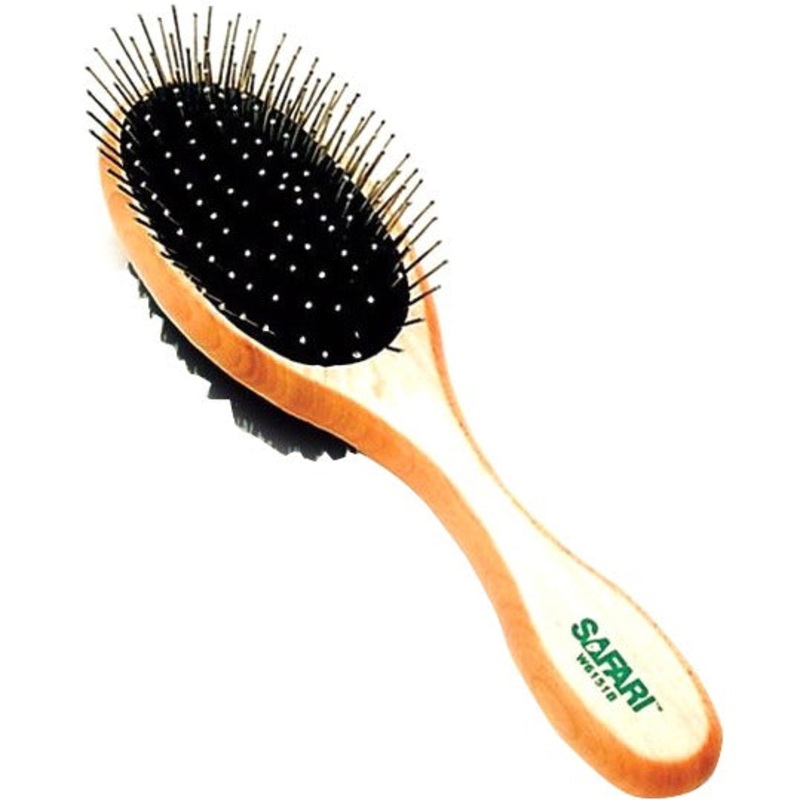 Safari Pin And Bristle Combo Dog Brush Green Medium – Pds-076484512988