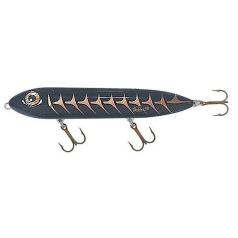 Heddon Super Spook 7/8 Oz Freshwater Fishing Lure – Black Shiner Shad