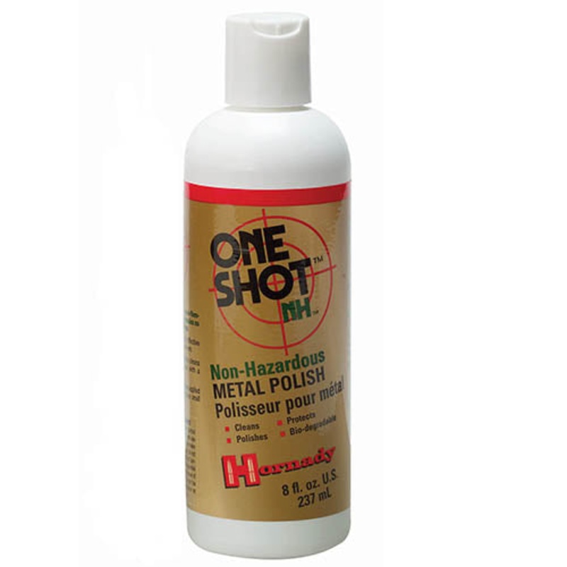 Hornady One Shot Non-Hazardous Brass Case Polish 8 Oz Liquid Sku – 452146