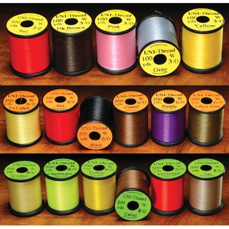 Uni 6/0 Waxed Thread Dark Brown – Fly Tying