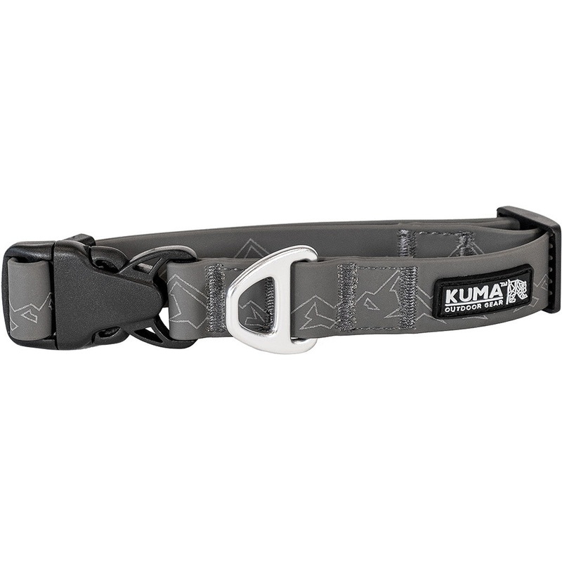 Kuma Outdoor Gear 9706.4097 20 In.-26 In. Soggy Dog Collar Gray – Large