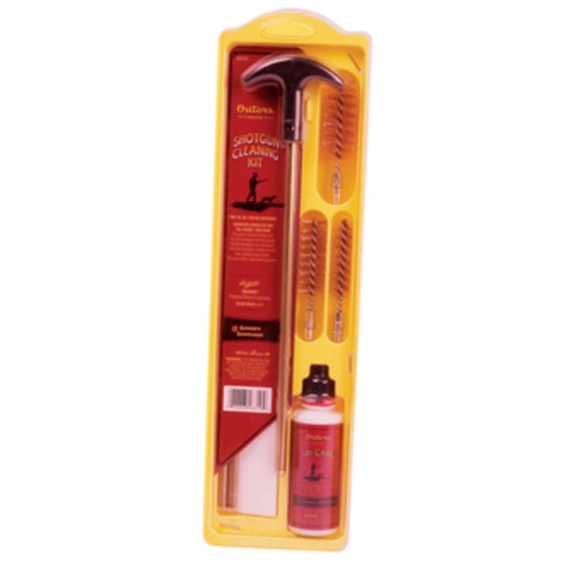 Outers Brass Cleaning Kit For Shotgun 12 Gauge