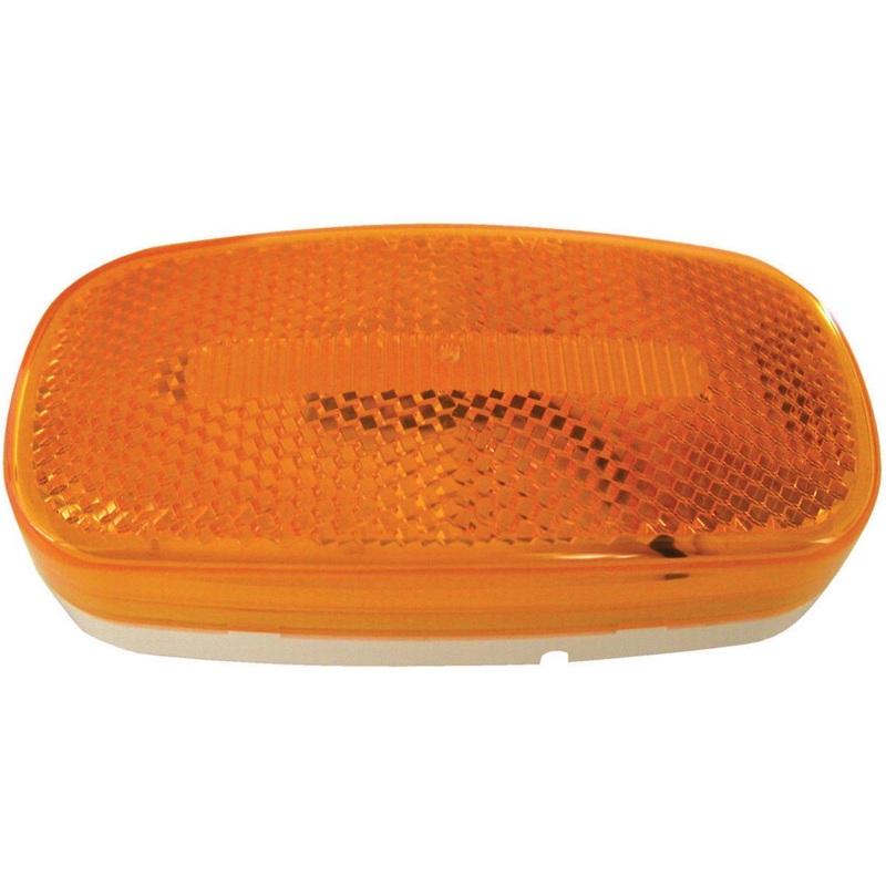 Peterson Piranha Amber Oval Clearance/Side Marker Led Light