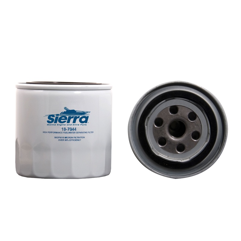 Sierra International 18-7944 3.88 In. Fuel Water Separator Mercury Marine Engine – Short