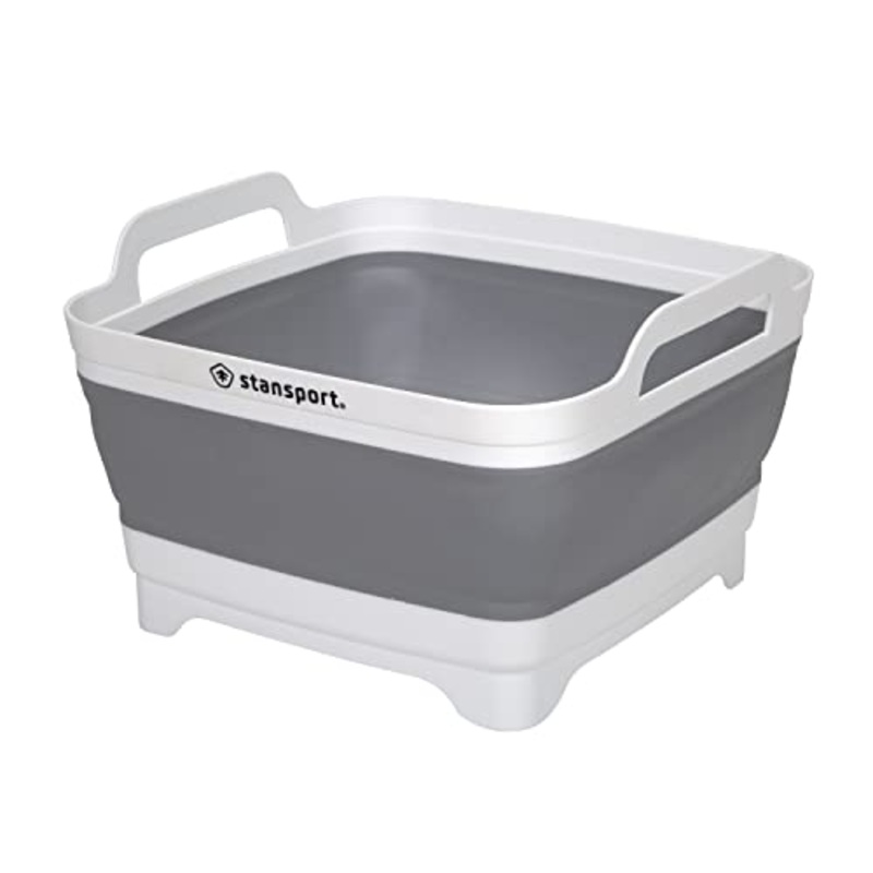 Stansport Collapsible Camp Sink – Grey White – 12.25 X 11.5 X 7.75