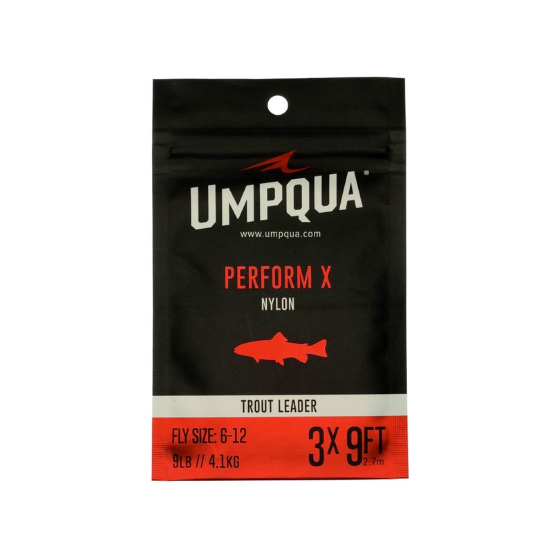 Umpqua Perform X Trout Leader 9Ft – 0X