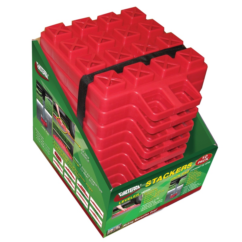 Valterra A10-0918 Stackers Leveler / Jack Pad – 10 Pack