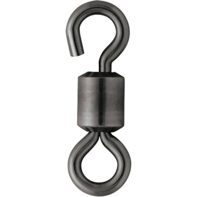 Vmc Stainless Steel Open Eye Rolling Swivel – 4 – Black
