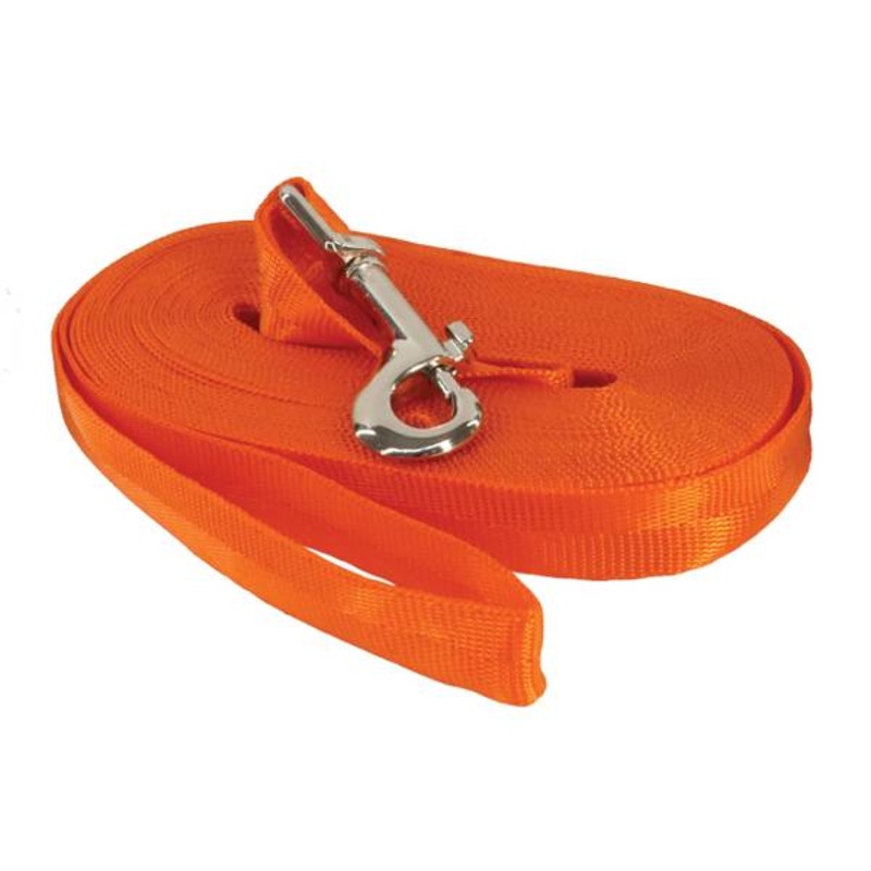 Water & Woods Nylon Dog Check Cord 25′
