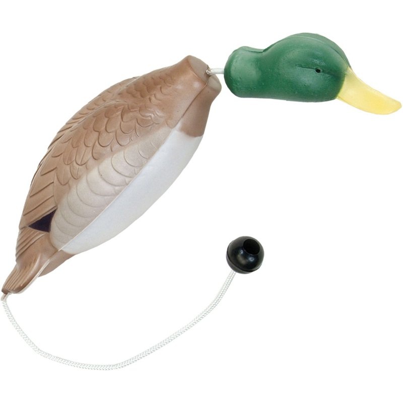 Water & Woods Tethered-Head Foam Fowl Dog Trainer Mallard Large