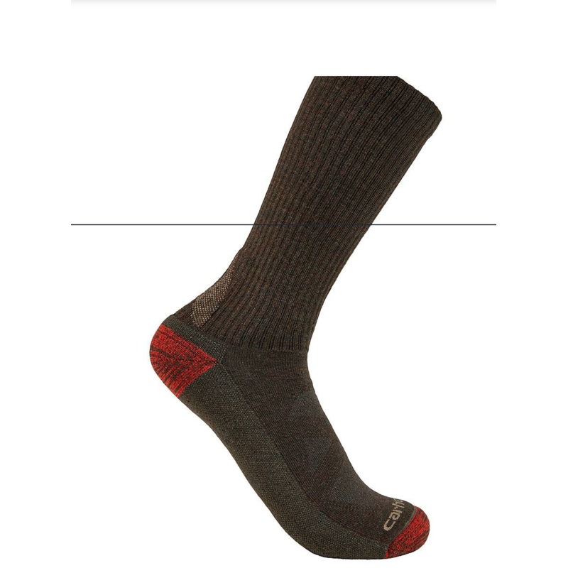 Carhartt Midweight Merino Wool Blend Boot Sock  Men’s