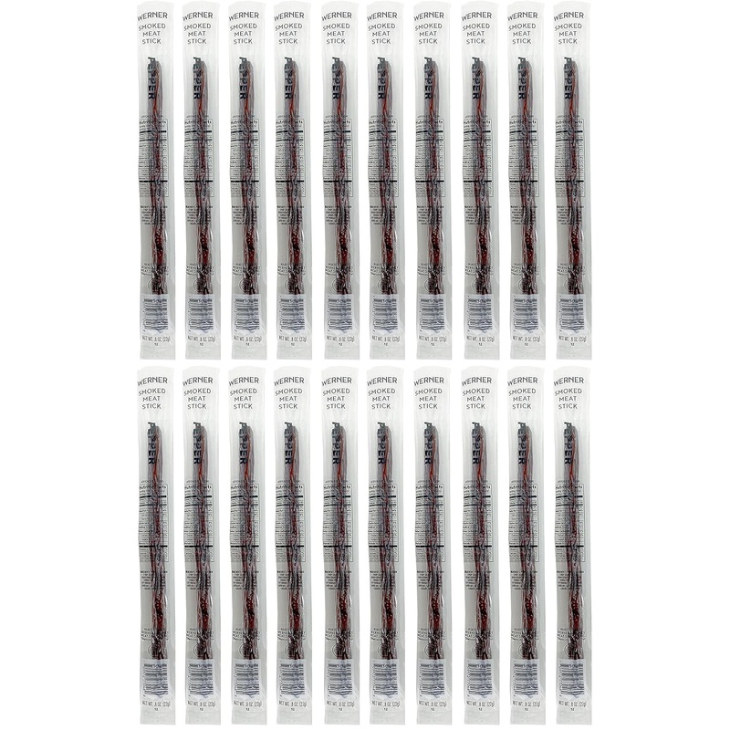 Werner Smoked Individually Wrapped Meat Sticks