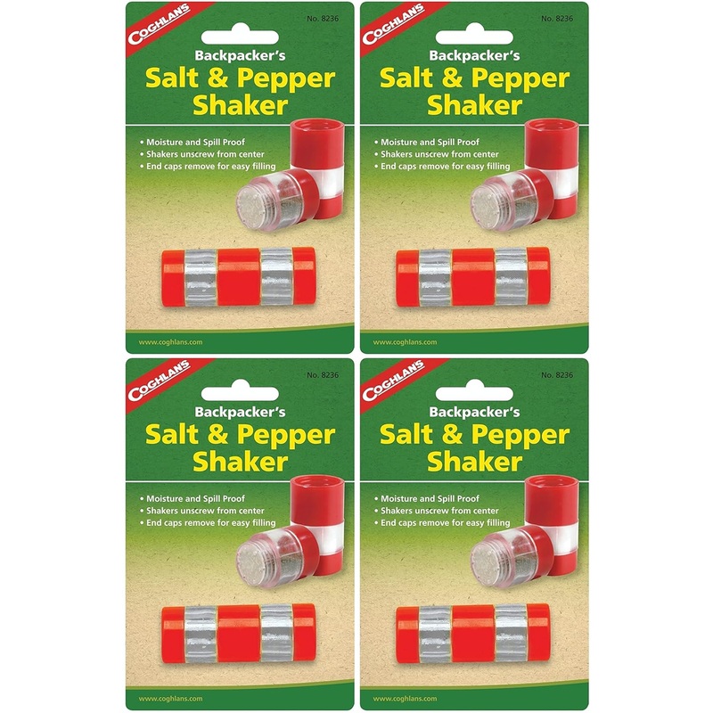 Coghlan’s Backpacker’s Salt & Pepper Shaker
