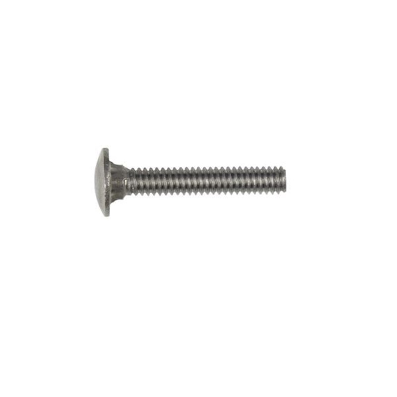 Hillman Zinc Stainless Steel Carriage Bolt 50-Pack