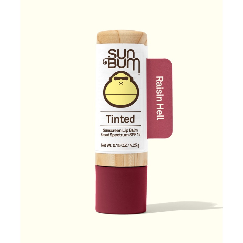 Sun Bum Tinted SPF 15 Lip Balm – Raisin Hell