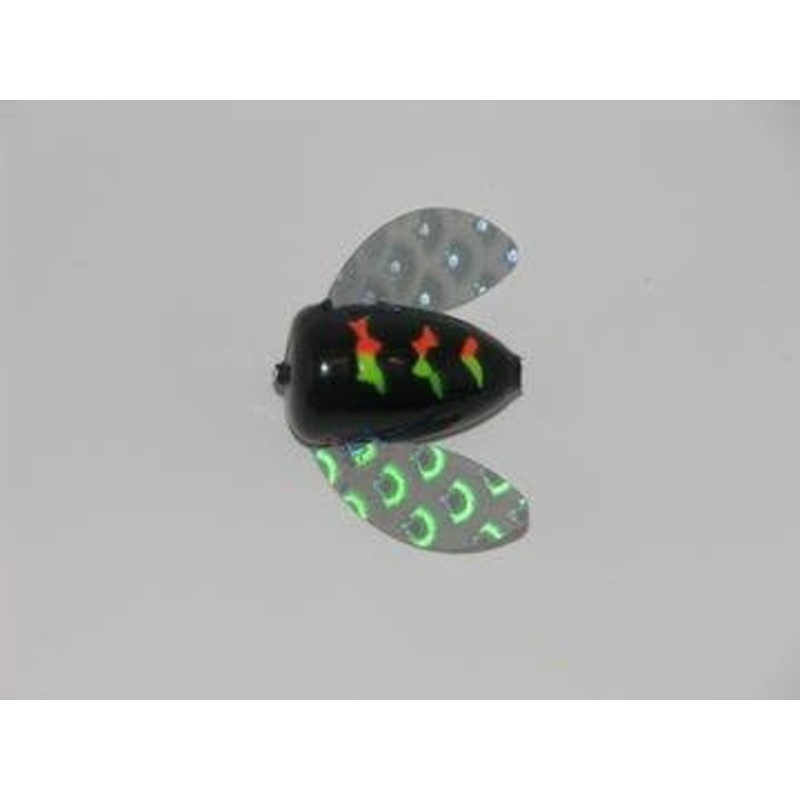 Yakima Worden’s Spin-N-Glo Winged Drift Bobber 25pc Size 2 Egg/Fluorescent