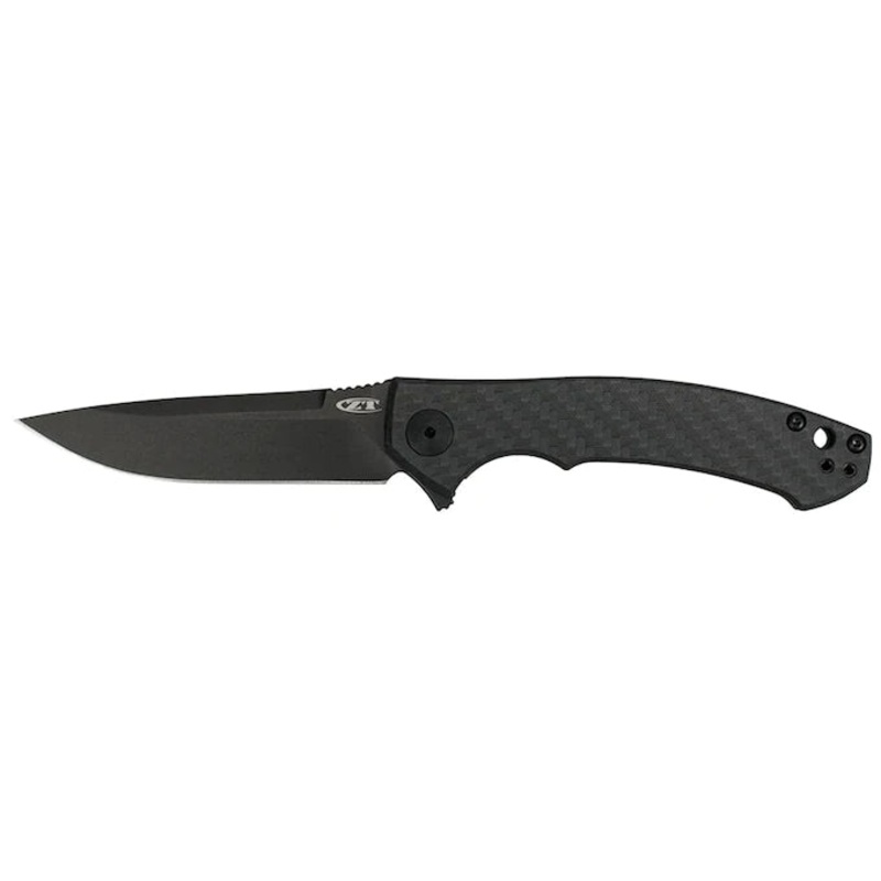 Zero Tolerance 0450CF Folding Pocket Knife 3.25″ Drop Point S35VN Steel Blade Carbon Fiber Handle Black