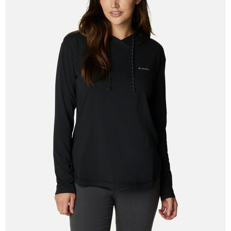 Columbia Pink Sun Trek Hooded Pullover Women ‘s