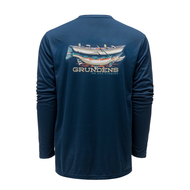 Grundens Drift Boat LS Tech Tee Men’s