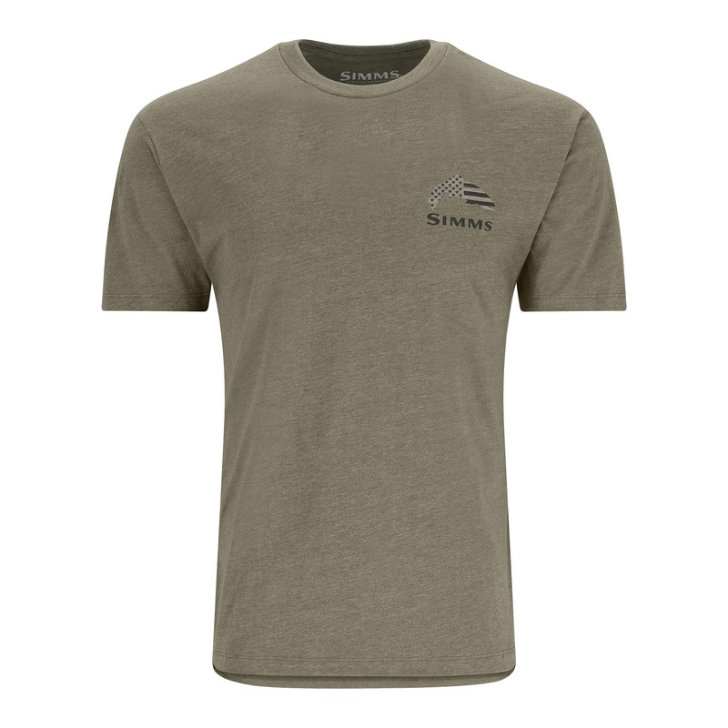 Simms Wooden Flag Trout T-Shirt Men’s
