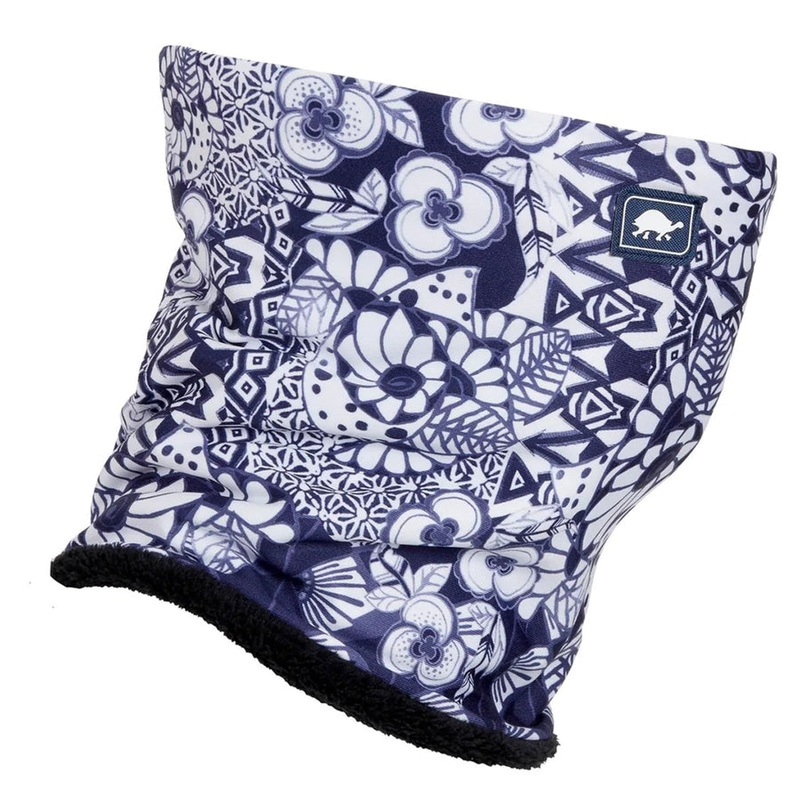 Turtle Fur Plush Lined Print Neckula Women’s