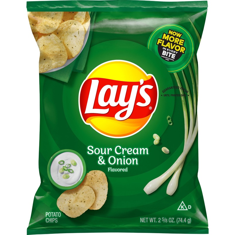 Lay’s Sour Cream & Onion Flavored Potato Chips