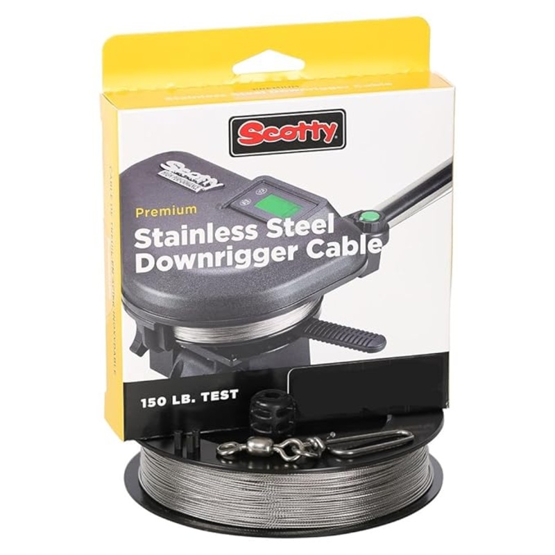 Scotty Downrigger Cable Kit Ss 300′